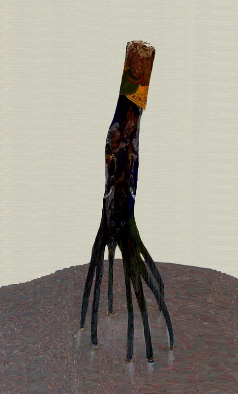 Alex Fischer, Mangrove Down, 2012, 74¾×45¼″ / 1899×1149㎜, print